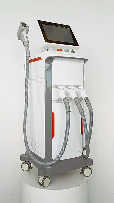 Commercial Laser Hair Removal Machine 3 in 1 System 25 DPL3 diode nd yag ipl (3)