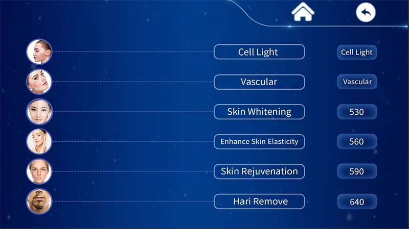 IPL SHR OPT Hair Removal Salon Machine 21 Elight IPL Wavelength & Functions