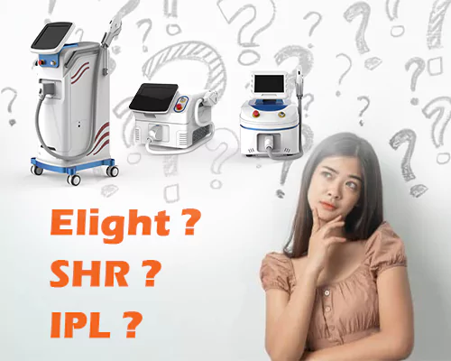 4 in 1 Laser Multifunctional Beauty Machine Diode ND Yag Elos RF 45 ELIGHT SHR IPL