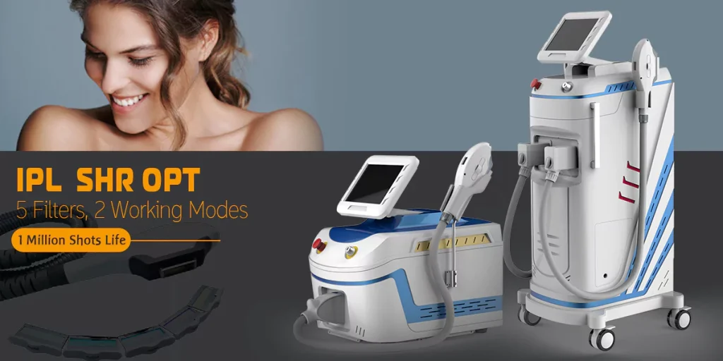 IPL hair removal photo rejuvention machine