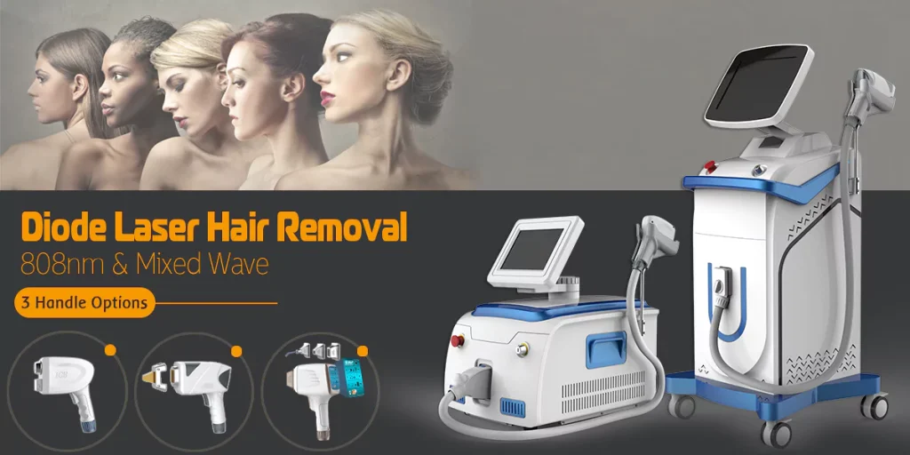 diode laser depilation poster