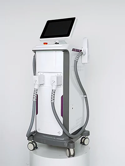 Diode Laser ND Yag for Hair Removal and Skin Rejuvenation 28 diode laser nd yag laser 2 in 1 machine (6)