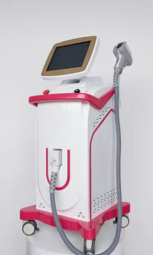 New Smart Diode Laser Hair Removal Machine 808nm 43 diode laser hair removal machine in rose red
