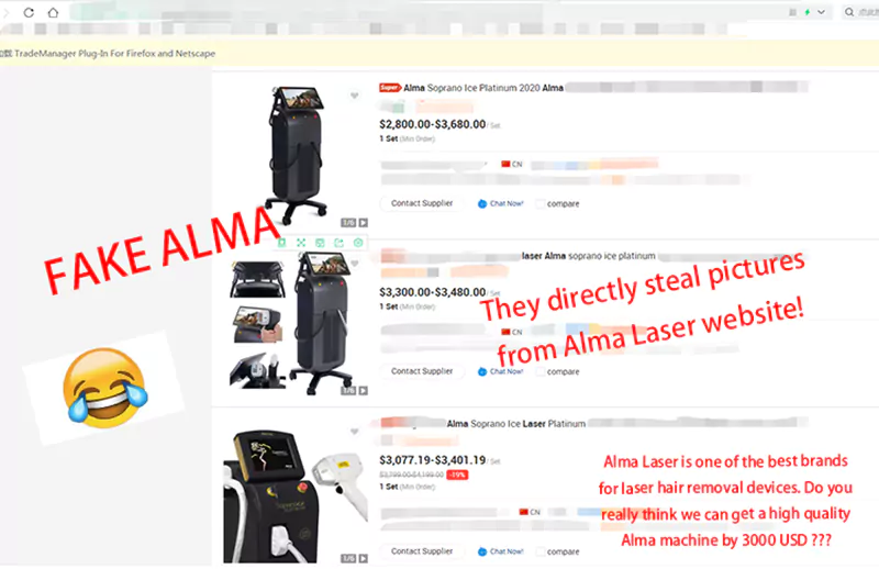 Professional Tattoo Removal Machine ND Yag Laser 41 fake alam laser in alibaba