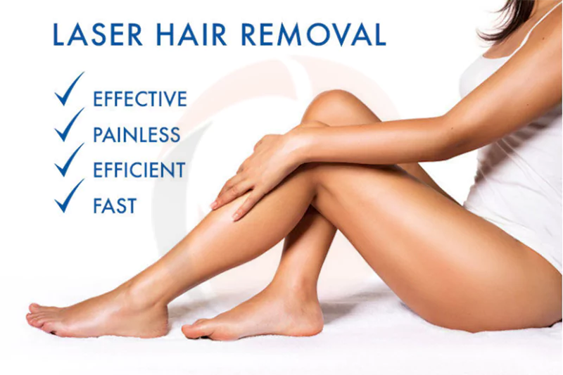 laser hair removal is recommended
