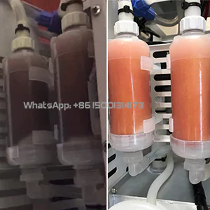 1 Million Shots IPL Machine Lifespan Test 2 water filter at 1 million shots is very dirty